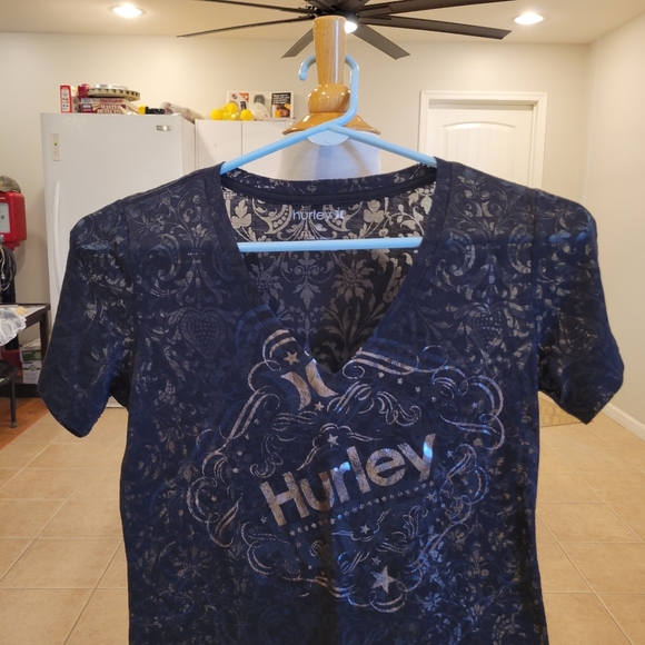 Hurley Tops - ❤️EUC~ HURLEY SHEER LACE STYLE T-SHIRT